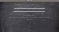 Desktop Screenshot of bearfans.com