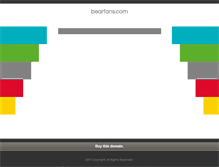 Tablet Screenshot of bearfans.com